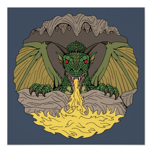 Cavern Dragon 2016 Poster (Voorkant)