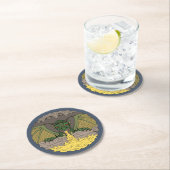 Cavern Dragon 2016 Ronde Kartonnen Onderzetter (Insitu)