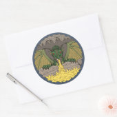 Cavern Dragon 2016 Ronde Sticker (Envelop)