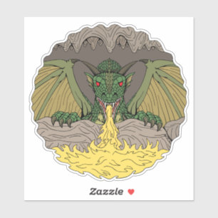 Cavern Dragon 2016 Sticker