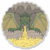 Cavern Dragon 2016 Sticker (Voorkant)
