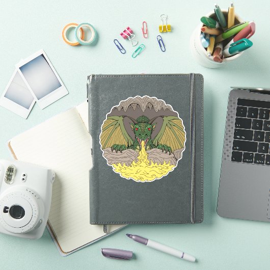 Cavern Dragon 2016 Sticker (iPad Cover)