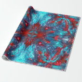 Cavern Fade Cadeaupapier (Uitgerold)