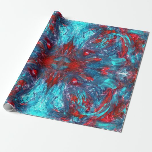 Cavern Fade Cadeaupapier (Uitgerold)