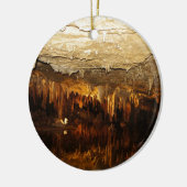 Cavern Lake Keramisch Ornament (Links)