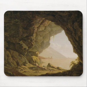 Cavern, nabij Napels, 1774 (olie op doek) Muismat