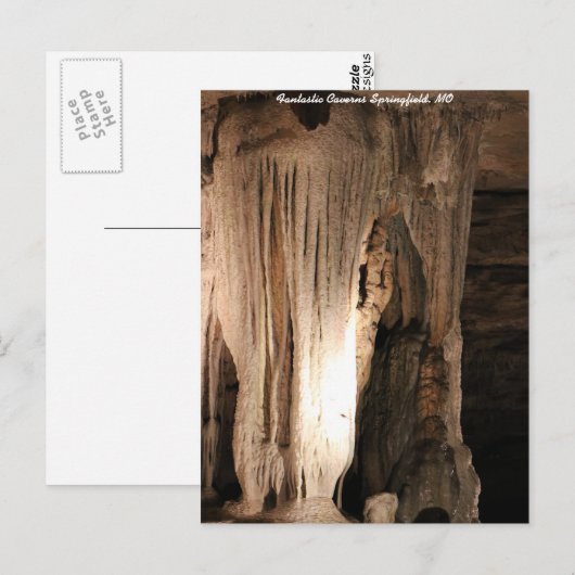 Caverns Briefkaart (Voorkant / Achterkant)