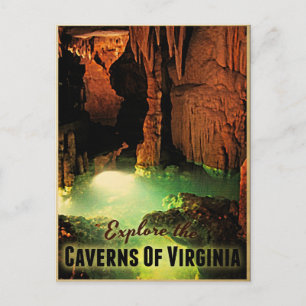 Caverns of Virginia Briefkaart