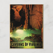 Caverns of Virginia Briefkaart (Voorkant)