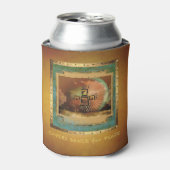 Cavers Dance for Peace Elegante Bronzen Koelbox a Blikjeskoeler (Blikje Voorkant)