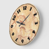 Cavetekening van paarden grote klok (Hoek)