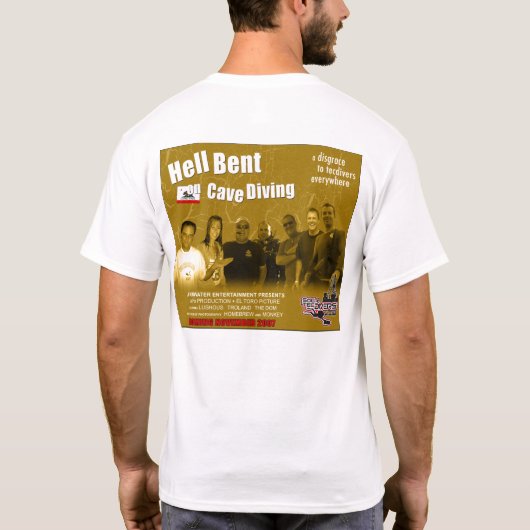 CaveTrip 2007 - Gewijzigd T-shirt (Achterkant)