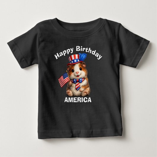Cavia (5al) Patriottisch Kinder T-Shirt (Voorkant)