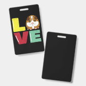 Cavia Badge (Voor- en achterkant)