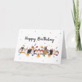 Cavia Birthday Card Bedankkaart (Voorkant)