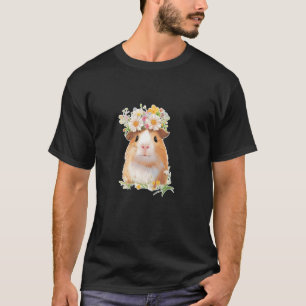 Cavia Bloemen Mooie Dieren Cavia T-shirt