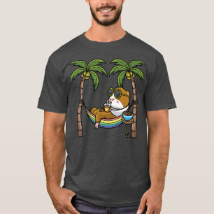 cavia cavia cavy knaagdier in Hammock Vacation Pre T-shirt