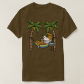 Cavia cavia cavy Rodent in Hammock Vacking T-shirt (Design voorkant)
