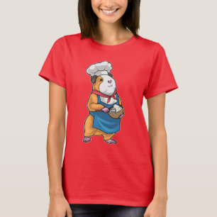 Cavia Chef Kom Kookgerei T-shirt