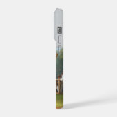 Cavia-cricketer: gekleed in het wit iPhone hoesje (Linkerkant)