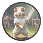cavia die cricket speelt, hockey puck (Voorkant)