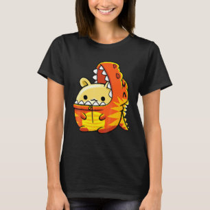 Cavia die Rex Dinosaur Golden draagt of een Syrisc T-shirt