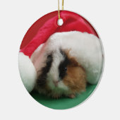 Cavia Dier Kerstversiering Keramisch Ornament (Links)