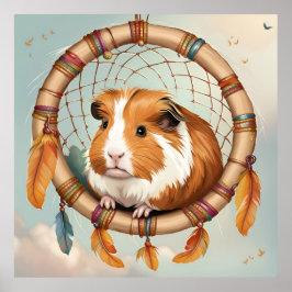 Cavia Dreamcatcher Poster