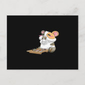 Cavia Eten Sushika | Cavia Kawaii Briefkaart (Voorkant)