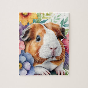 Cavia Familie Huisdier Portret Legpuzzel