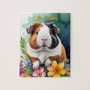 Cavia Familiehuisdier Portret Legpuzzel