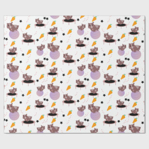 Cavia Fitness Gym Grappig Ontwerp Cadeaupapier