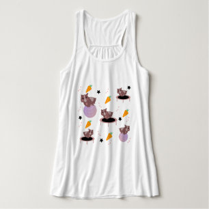 Cavia Fitness Gym Grappig Ontwerp Tanktop