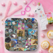 Cavia Foto Collage,  Papieren Bordje (Feest)