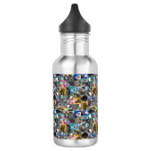 Cavia-foto-collage, waterfles waterfles  (Links)