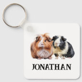 Cavia Gepersonaliseerd Sleutelhanger (Voorkant)