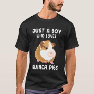 cavia gewoon een jongen die houdt van cavia's 1 t-shirt