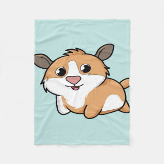 cavia | Grappige Cartoon Guinee Pig Gift Lovers Fleece Deken