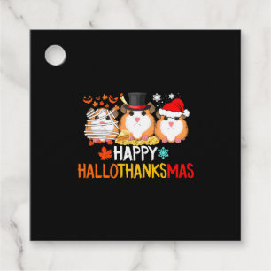 Cavia Halloween Thanksgiving Kerstmis Bedankjes Labels