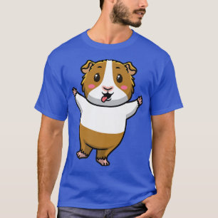 Cavia Huisdier Knaagdier Emoticon 375 T-shirt