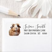 Cavia Huisdier Retouradres Etiket (Insitu)
