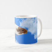 Cavia in de lucht koffiemok (Voorkant rechts)