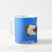 Cavia in de lucht koffiemok (Voorkant links)