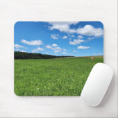 Cavia in een veld Mousepad Muismat (Met muis)