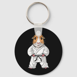 Cavia Karate Ninja Jiu-jitsu Taekwondo Vechtkunst Sleutelhanger