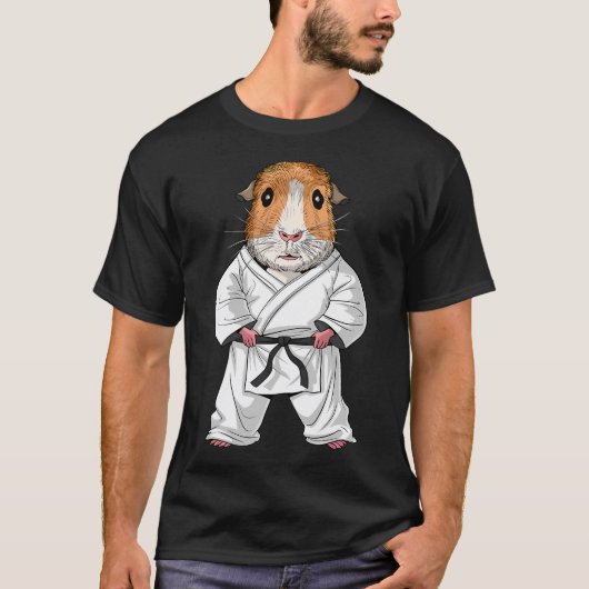 Cavia Karate T-shirt (Voorkant)