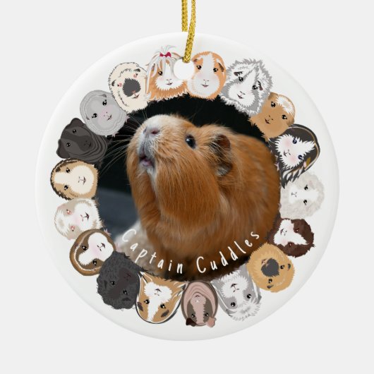 Cavia  keramisch ornament (Voorkant)