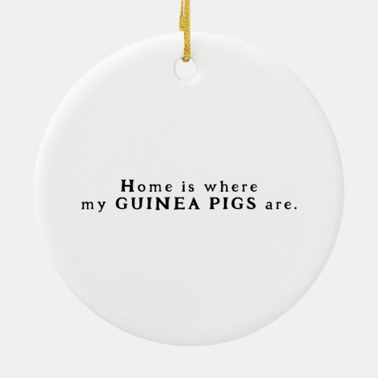 Cavia  keramisch ornament (Achterkant)