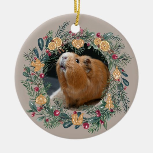 Cavia  keramisch ornament (Voorkant)