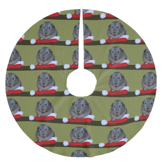 Cavia Kerstmis Kerstboom Rok (Voorkant)